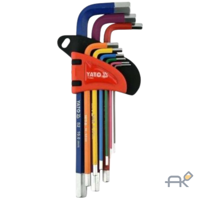  Ключи шестигранные 1.5-10мм 9пр Yato YT-05631